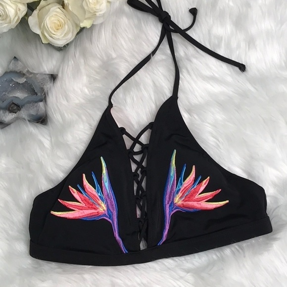 PINK Victoria's Secret Other - Victoria Secret Birds of Paradise Bikini Top Size S